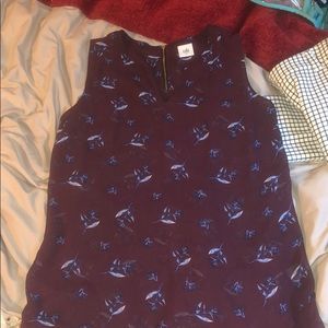 Purple Cabi blouse